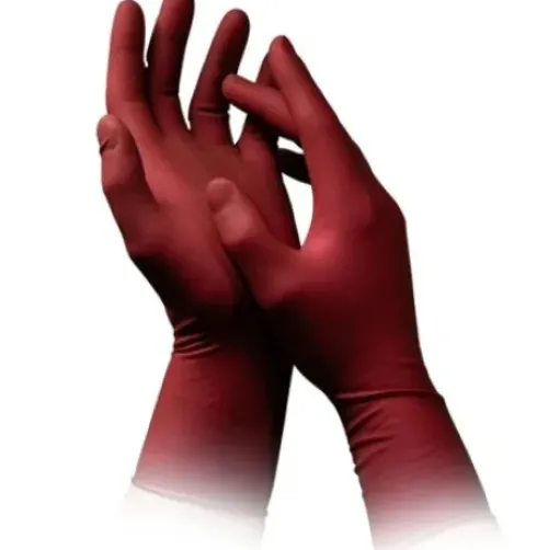AMPri Absogel Handschuh Latex puderfrei Bordeaux Online