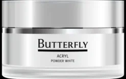 dobi Butterfly Acryl Powder White
