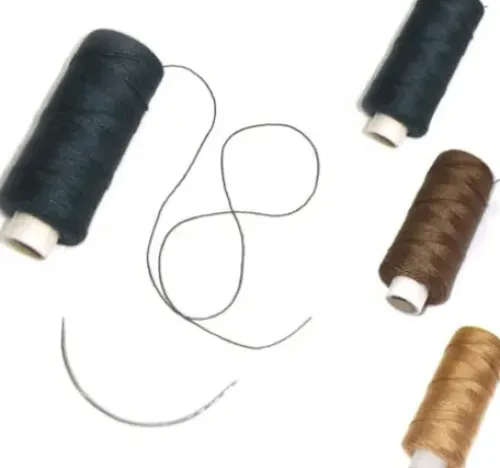 DoubleHair Backstage Weft Thread + Nadel