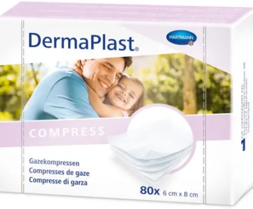 IVF HARTMANN Derma Plast Gaze-Kompressen New