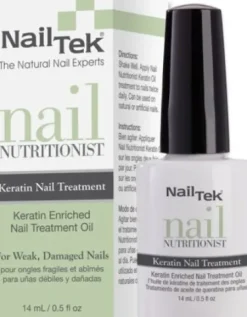 Nail Tek Nail Nutritionist Keratin Treatment Oil New
