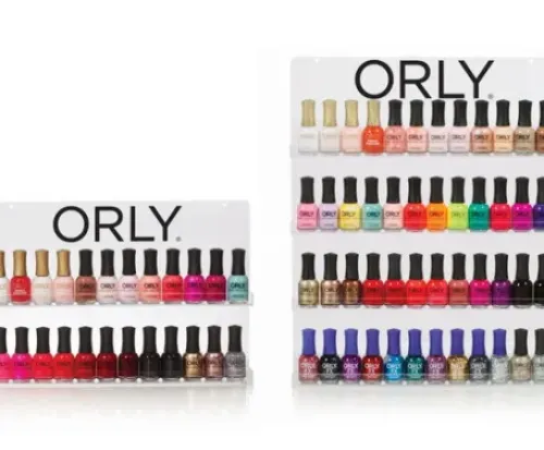 ORLY Nagellack Wanddisplay leer Hot