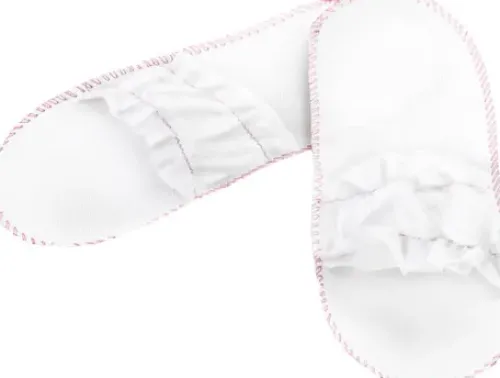 Premium Disposable & Spa Einweg offene Pantoffeln mit Gummibändern Discount