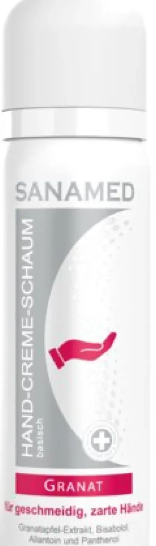 SANAMED Granat Hand-Creme-Schaum Hot