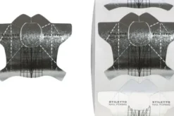 Schablone Silber Stiletto Outlet