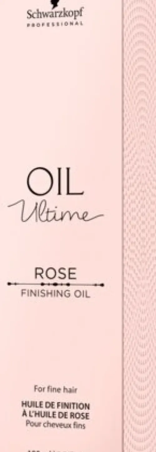 Schwarzkopf Oil Ultime Rose Finishing Oil New