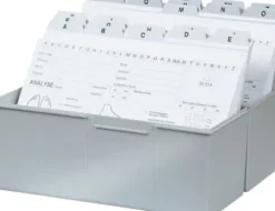 SÜDAcare Kundenkartei Box leer für ca. 150 Kartei-Karten New