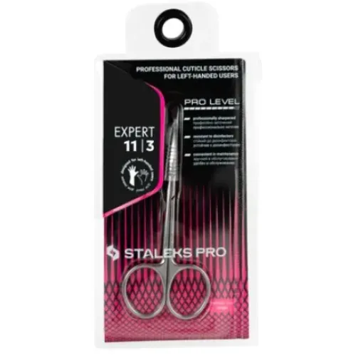 Staleks PRO Hautschere mit Haken für Linkshänder EXPERT 13 Sale