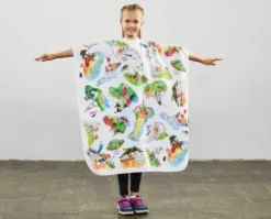 TREND DESIGN Kids World Kinder Haarschneideumhang
