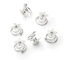 Trisa Celebride Curlies in Form von weissen Blumen Clearance