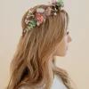 Trisa Celebride geschwungener Blumenkranz mit Blumen