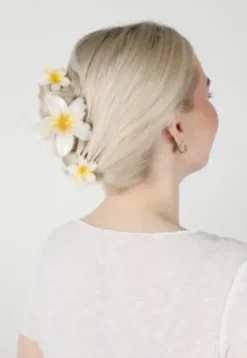 TRISA Fashion Frangipani Set Haarklammern & Clip Best
